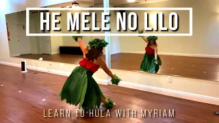 HE MELE NO LILO • Learn Hula with Myriam on Patreon