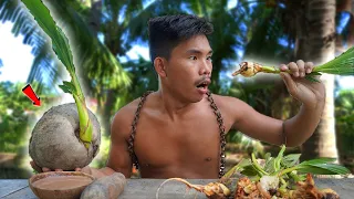 Mukbang Coconut Seed | Boy Tapang 😋😍