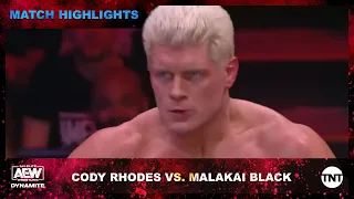 Cody Rhodes and Malakai Black Meet in the Ring Once Again