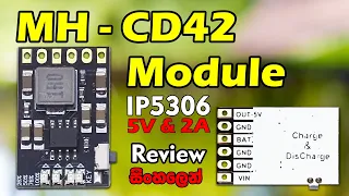 MH-CD42 Charge Discharge Module|USB 5V 2A Boost Converter Step-Up Power Module for Li-ion Batteries.