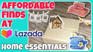 AFFORDABLE FINDS AT LAZADA || HOME ESSENTIALS HAUL || JENNA S.