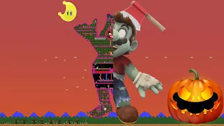 Mario vs the Mega Giant Zombie Mario Maze - 8BIT-ANI 2021 Halloween Special