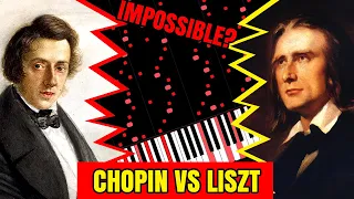 Epic Piano Battles of History: Chopin vs Liszt