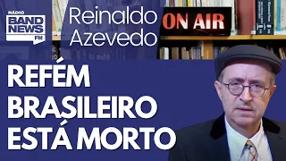 Reinaldo: Exército de Israel encontra restos mortais de brasileiro que era refém do Hamas