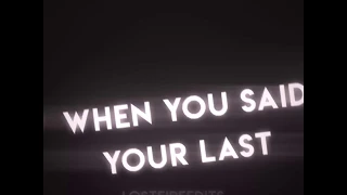 If you loved me, why’d you leave me?