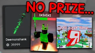 The Roblox Classic Event Ending SUCKED...
