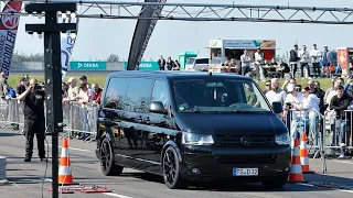 ‼️BIG BOOST BULLI‼️800hp VW T5 R33 Turbo Garage Delitzsch @ TTT Half Mile Race Series 22.04.2023