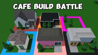 50K CAFE BUILD BATTLE | BLOXBURG