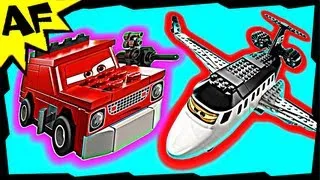 Lego Cars 2 SPY JET ESCAPE Set 8638 Animated Building Review