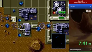 Dune 2 (Sega) IL Speedrun - Atreides mission 4 (13:21.82)