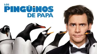 PELICULA DE COMEDIA | Los Pingüinos de Papá | Jim Carrey