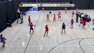 2023 AAU Jr Nationals FEVA 13 White (FL) vs  EDVC 13U Regional (CR)