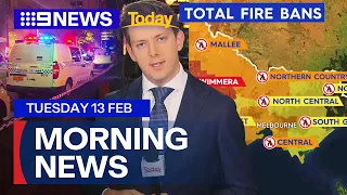 Major police operation in Sydney CBD; Victoria fire warnings amid heatwave | 9 News Australia