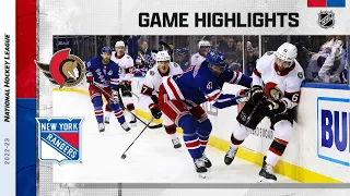 Senators @ Rangers 3/2 | NHL Highlights 2023