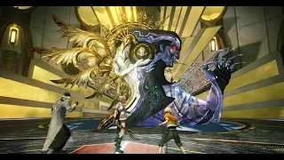 Final Fantasy 13 FINAL BOSS BATTLE against BARTHANDELUS and ORPHAN (with all ending cutscenes)