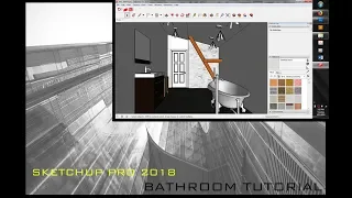 SketchUp Bathroom Tutorial 2018