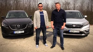 Garázs ep. 487 (2015.05.02) - Honda CR-V vs. Mazda CX-5