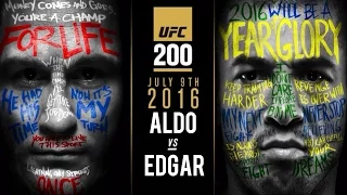 UFC 200 - Jose Aldo vs Frankie Edgar 2 Full Fight ( Video )