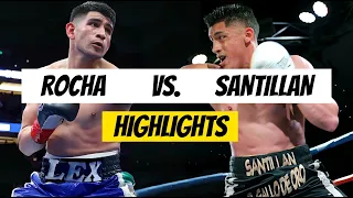 Alexis Rocha vs Giovani Santillan Highlights