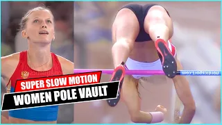 [Super SlowMotion] Top 5 Women Pole Vault European Championship Zurich