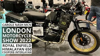 London Motorcycle Show 2022: Royal Enfield Himalayan 650 (Cooperb Motorcycles Interlayan 650)