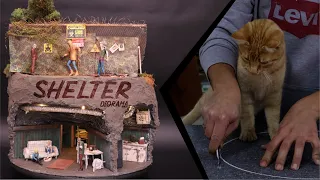 Zombie Apocalypse Shelter Diorama