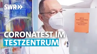 Vor Ort im Corona-Testzentrum | Zur Sache! Baden-Württemberg