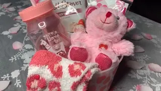 Dollar Tree DIY | Valentine’s Day Gift Basket | Under $10