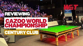 Reviewing World Snooker Championship hospitality inside Century Club 👀