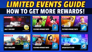 DISNEY Speedstorm. Limited Events Full Guide. DON'T SLEEP On Them! Do THIS Daily.