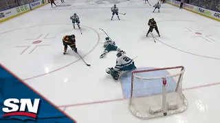 Canucks' Blueger Puts The Moves On Ferraro To Set Up Sweet Shorthanded Goal For Aman