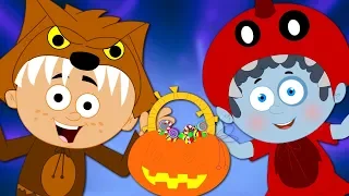 Knock Knock Trick Or Treat Halloween Songs | Scary Nursery Rhymes For Children