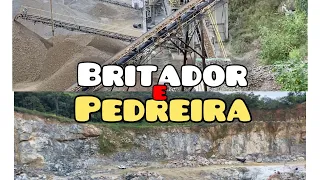 Como é um britador de pedras ? Conhecendo pedreira e britador