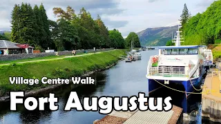 Fort Augustus, Scottish Highlands【4K】| Village Centre Walk 2021