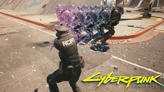 Adam Smasher 2.1 VS NCPD | Cyberpunk 2077