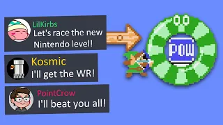 LilKirbs made us race the NEWEST Mario Maker level...