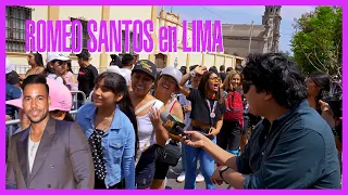 ROMEO SANTOS en Lima 2023 - Cobertura