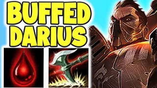 NO ONE WILL BE ABLE TO ESCAPE FROM DARIUS NOW! BUFFED DARIUS SEASON 11 GAMEPLAY! League of Legends