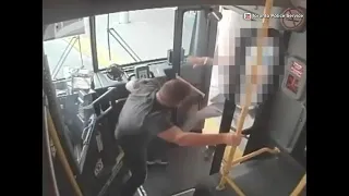 Police release video of an alleged assault on a TTC bus