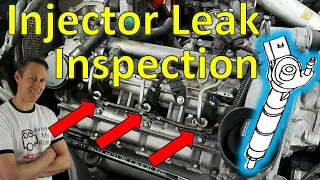 Mercedes Diesel CDI (Black Death) Leaking Injector Seal Inspection - Check this before too late!