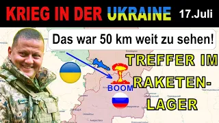 17.Juli: Ukrainer zerstören russische Raketenbasis - WEITERE OFFIZIERE LIQUIDIERT | Ukraine-Krieg