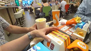 What's for Lunch at Ex McDonald's in Central Russia? 1300 km from Moscow / Trip to Georgia part 5