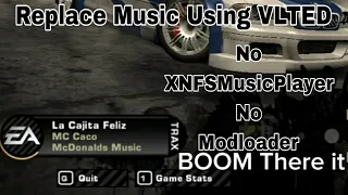 NFSMW Tutorial How To Replace Music Using VLTED (No XNFSMusicPlayer Needed)