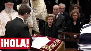 Las lágrimas de doña Sofía al recordar a su hermano a través de las palabras de Pablo de Grecia