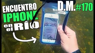 ENCUENTRO un iPhone ENCENDIDO en el río (lo devuelvo) - Detección Metálica 170