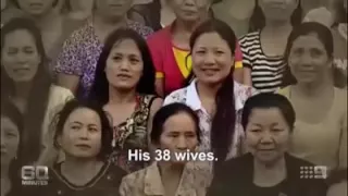 Man with most wives. 38 wives. MR ZIONA