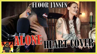 Face Started Leaking! | Alone - Heart (cover by Floor Jansen) | REACTION