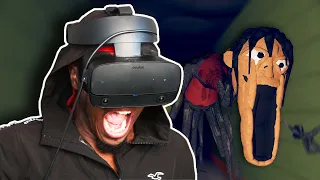 What in the ACTUAL F**K!!! I Heard it Too...( Rec Room VR Horror Map )