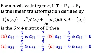 matrix representation of linear transformation linear algebra Net December 2011 Mathematical Science