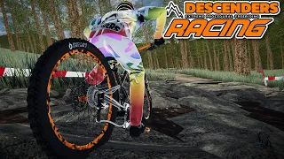 Racing The DH Course! | New Time Trial Map | Descenders